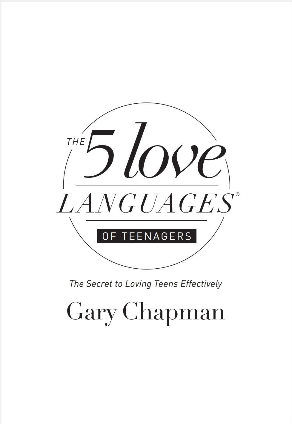 Five Love Languages of Teens