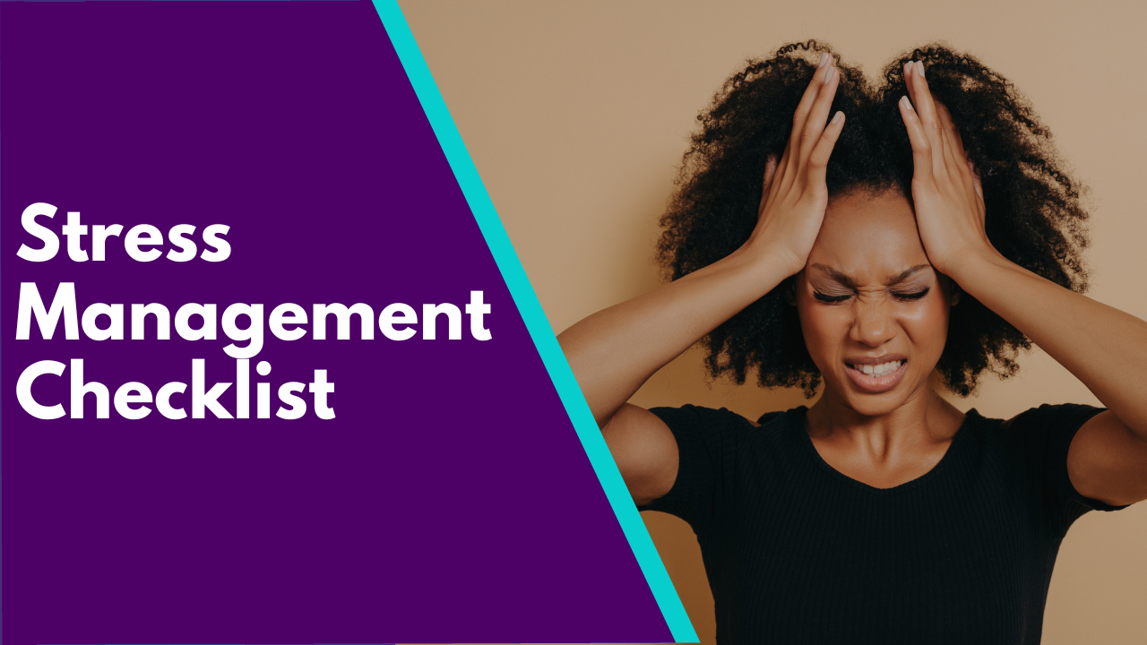 Stress Management Checklist